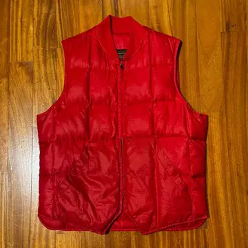 80s 빈티지 블랙 택 에디 바우어 다운 베스트 카나디안 베스트