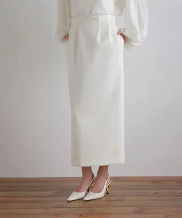 LE PHIL 스쿠버 저지 스커트