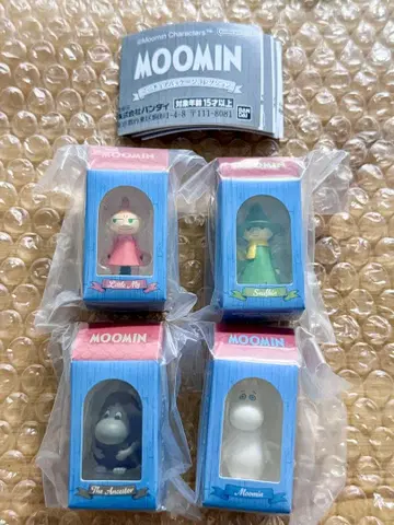 무민 미니어처 패키지 컬렉션 4종 세트