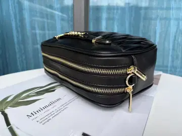 JILL BY JILLSTUART 퍼피 미니백 / 블랙 / 새상품