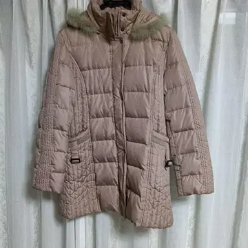la Foret 후드 부착 다운 자켓 L 사이즈 베이지