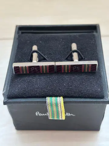 [ 미사용 ] Paul Smith ( 폴스미스 ) 커프스 다크 레드