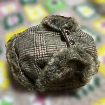 새상품급 NIKO AND 플라이트 캡 체크 무늬