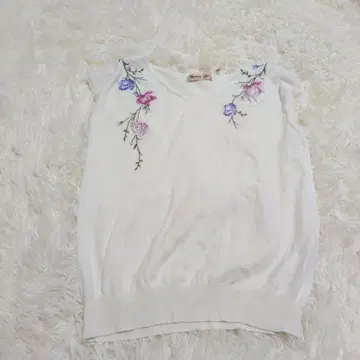 아푸이저 리쉬 슬리브리스 화이트 계열 ( S )