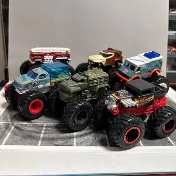 몬스터 트럭 6대 세트