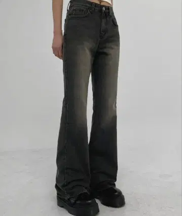 BLACKUP 벨라 부츠컷 데님