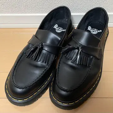 [ 새상품급 ] 닥터마틴 ADRIAN BEX 태슬 로퍼 통굽 블랙