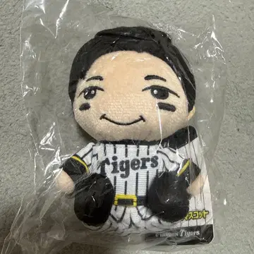 한신 타이거즈 봉제 인형 마스코트 마에카와 우쿄 미개봉 새상품
