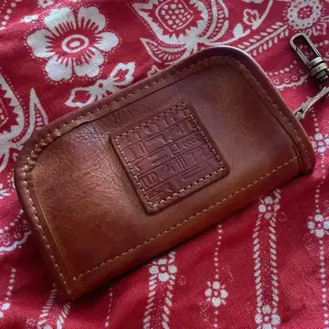 대용량 가죽 키케이스 & 컴팩트 카드 케이스 지갑