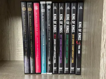 THE 바토 KING OF KINGS DVD 10장 세트