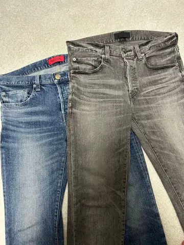 RED CARD 데님 팬츠 2세트