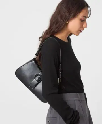 2WAY 프론트 버클 숄더백 / 핸드백