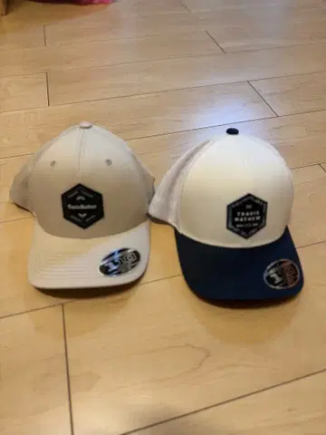 트래비스 매튜 캡 모자 베이지 네이비 화이트