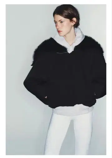 퍼 달린 발수 방풍 퍼프 자켓