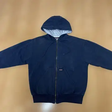 Dickies 네이비 집업 후드티