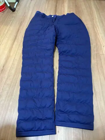 골프 엑셀 충전솜 팬츠 다운 팬츠 방한 팬츠 블루 계열