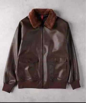 알파 인더스트리즈 G1 가죽 자켓 L [ 새상품 ] 밀리터리
