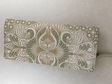 분코야 오제키 양면 분코가죽 L자 지퍼 슬림 다발 지갑 장지갑