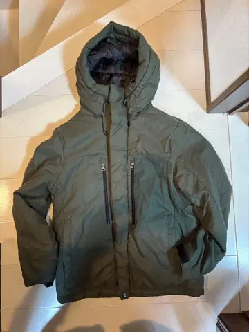 Another Smith 후드 부착 다운 자켓 M 올리브