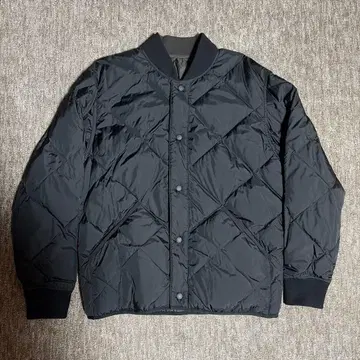 UNIQULO U 웜 패디드 리버서블 블루종 사이즈 L 미사용품