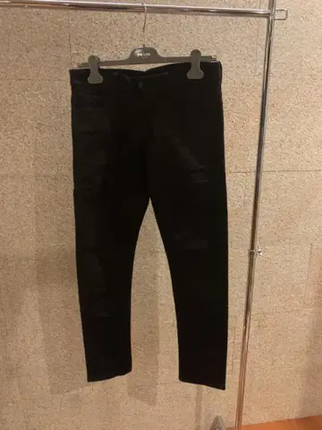 질 샌더 블랙 데님 30