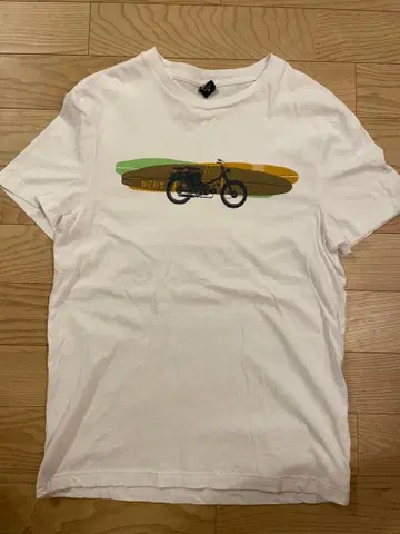 DEUS 바이크 서핑보드 T셔츠