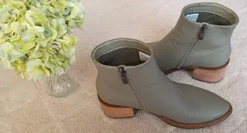 [ 새상품급 ] ecco 스모키 그린 숏부츠 사이즈 37