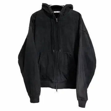 헤비 온스 더블 지퍼 후드티