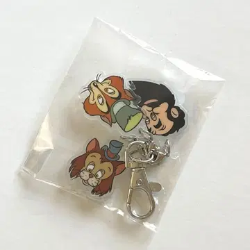 디즈니 트리오 아크릴 키링 빌런즈 파울페로우 기디온