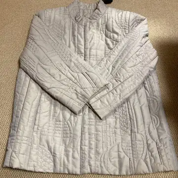 퀼팅 자켓 라이트 그레이