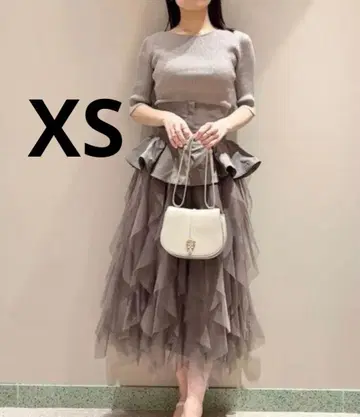 SNIDEL 페플럼 벨트 샤샤 스커트