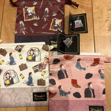 극단 사계 고스트&레이디 복조리 키링