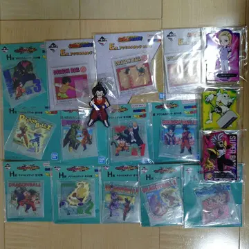 제일복권 드래곤볼 아크릴 스탠드 컴플리트 세트