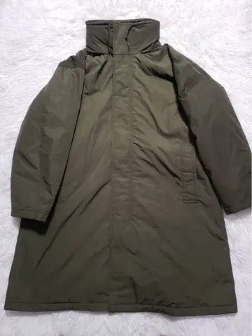 UNIQLO : C 후디드 코트 L 올리브