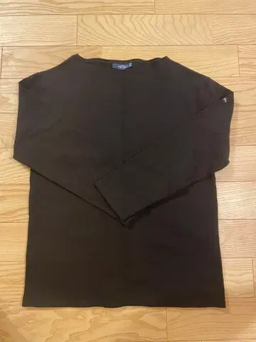 SAINT JAMES 블랙 칠부 긴팔 티셔츠