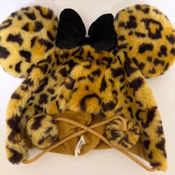 디즈니 레오파드 무늬 팬캡