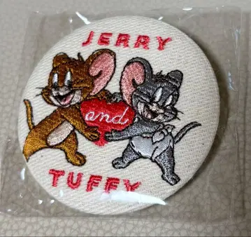 톰과 제리 시크릿 자수 캔뱃지