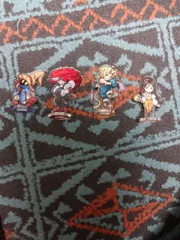 파이널 판타지 9 미니 아크릴 스탠드 4종 낱개 판매 불가