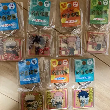 주술회전 아크릴 키링 세트 후쿠시마 한정판