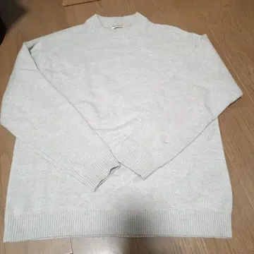 BEAUTY&YOUTH 울 캐시미어 블렌드 모크넥 니트