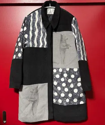 멜랑트릭헴라이트 x 히구치 유코 콜라보 곰 코트