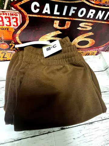 [택 포함 새상품] 유니클로 C 맨투맨 와이드 팬츠 M 사이즈