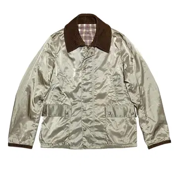 jipijapa 나일론 자켓 코듀로이 파이핑