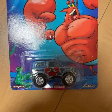 핫휠 스펀지밥 포드 브롱코 새상품 미개봉 해외