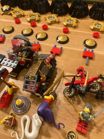 LEGO 닌자 미니 피규어 바이크