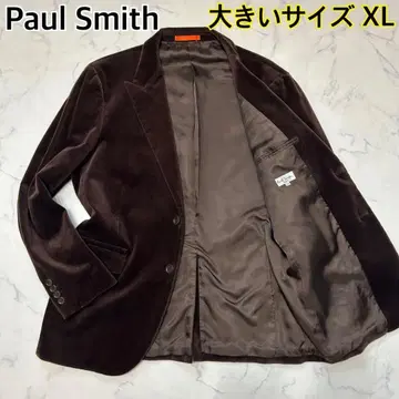 [ 새상품급 빅 사이즈 XL ] 폴스미스 테일러드 자켓 벨로아 브라운