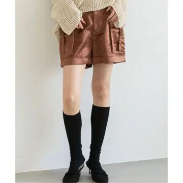브라운 숏팬츠 038 (S)