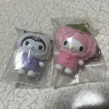 산리오 치비토모 시리즈 [ 마이멜로디, 쿠로미 ] 2개 세트