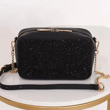 [새상품급] DIANA 글리터 숄더백 블랙