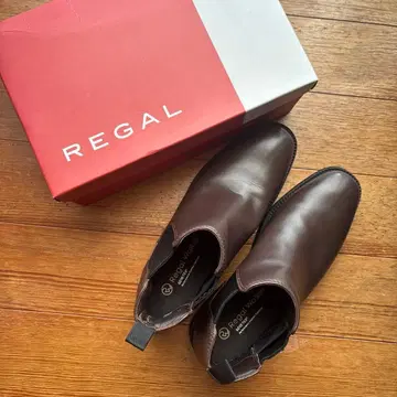REGAL Regal Walker 사이드 고어 부츠 브라운